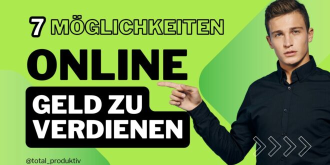 Geld verdienen im Internet