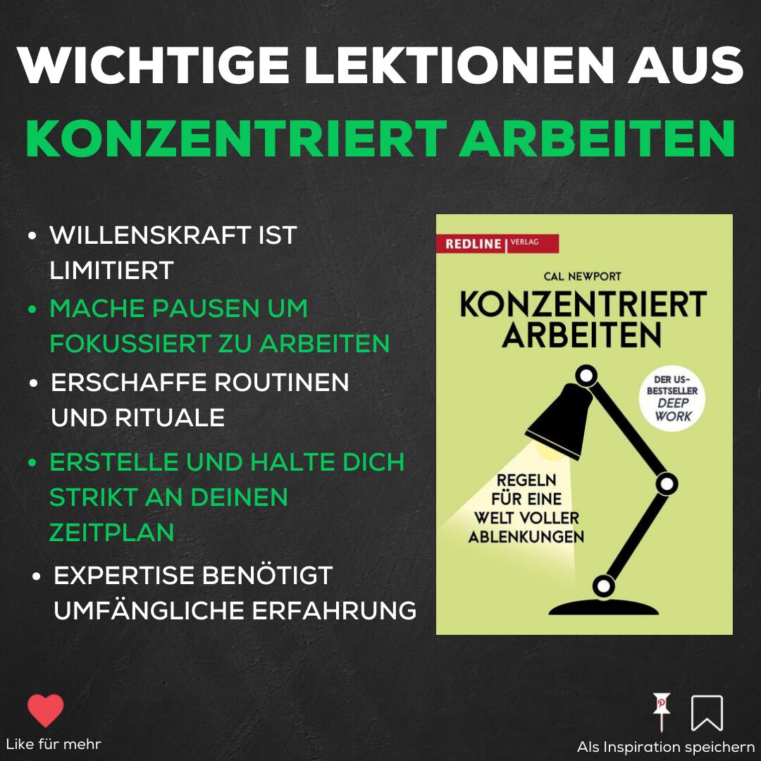 Konzentriert arbeiten" von Cal Newport