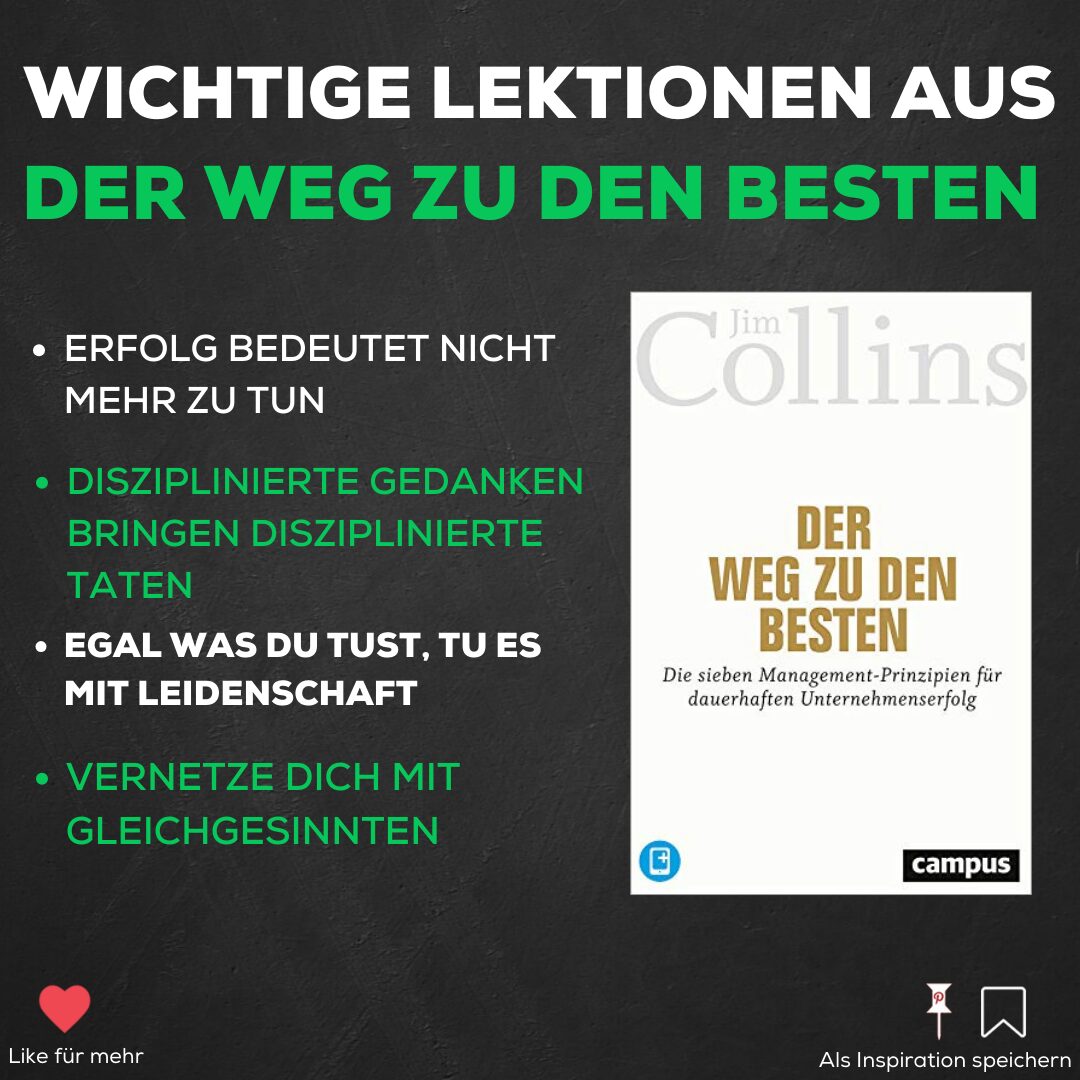 Der Weg zu den Besten von Jim Collins