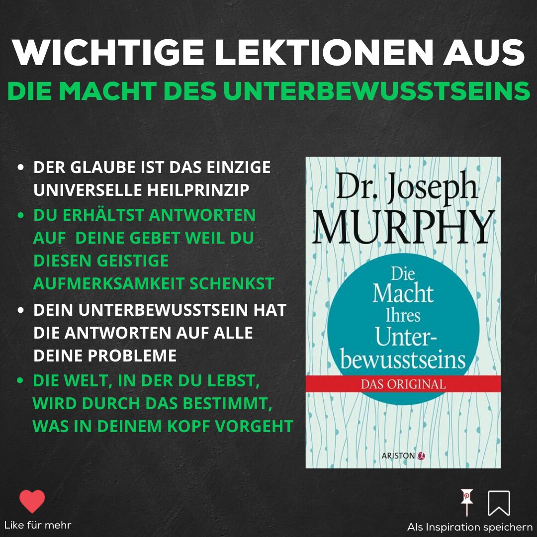 Die Macht des Unterbewusstseins von Joseph Murphy